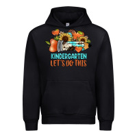 Black kindergarten let's do this Urban Hoodie - JahusDesignShop