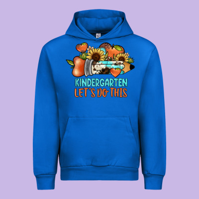 Kindergarten Let's Do This Urban Hoodie Designed By Jahusdesignshop