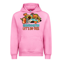 Fuchsia Pink kindergarten let's do this Urban Hoodie - JahusDesignShop