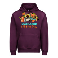 Mauve Wine kindergarten let's do this Urban Hoodie - JahusDesignShop