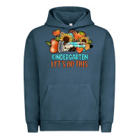 Pigment Midnight Navy kindergarten let's do this Urban Hoodie - JahusDesignShop