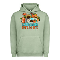 Pigment Oil Green kindergarten let's do this Urban Hoodie - JahusDesignShop