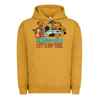 Pigment Peanut Butter kindergarten let's do this Urban Hoodie - JahusDesignShop