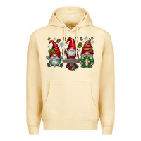 Pina Colada christmas gnomes celebration Premium Hoodie - CowhideDigitalArt