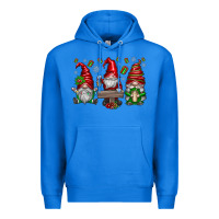 True Royal christmas gnomes celebration Premium Hoodie - CowhideDigitalArt