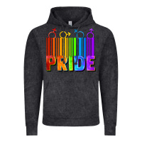 Vintage Black Pride Barcode Vintage Hoodie - FaDigitalArtStudio