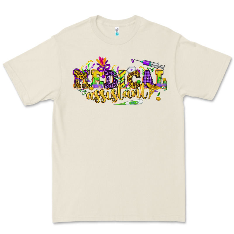 Ma Medical Assistant Mardi Gras Premium Tee by HowdyJamesFarm | Teevron