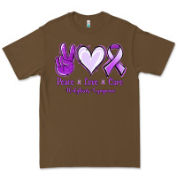 Cacao Peace Love Cure Odgkins Lympoma Premium Tee - Jasminsmagicworld