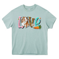 Arona Love Easter Rabbit Heavy Core Tee - NancyCooperArtShop