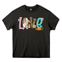 Asphalt Love Easter Rabbit Heavy Core Tee - NancyCooperArtShop