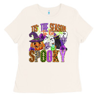 Bone tis the season to be spooky Ladies Tee - CowGirlArtShop