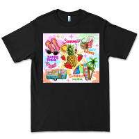 Black summer beach Premium Tee - TumblerDesignByShophia