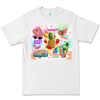 White summer beach Premium Tee - TumblerDesignByShophia