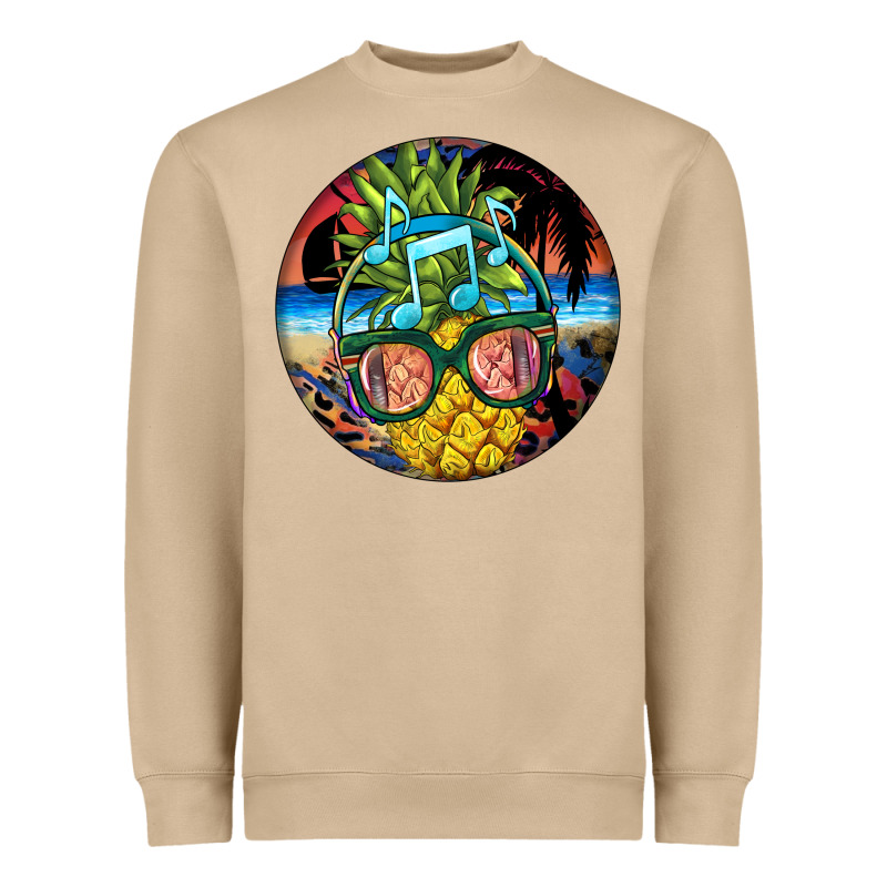 Pineapple Relaxing Heavyweight Sweatshirt by BarkalooDesign | Teevron