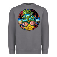 Storm pineapple relaxing Heavyweight Sweatshirt - BarkalooDesign
