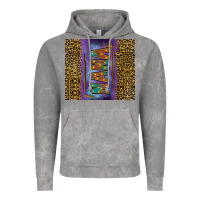 Cloud Rock Leopard nana Vintage Hoodie - FaDigitalArtStudio