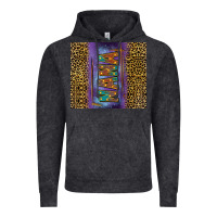 Vintage Artic Leopard nana Vintage Hoodie - FaDigitalArtStudio