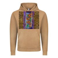 Vintage Camel Leopard nana Vintage Hoodie - FaDigitalArtStudio