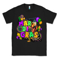 Black louisiana map mardi gras Classic Tee - CowGirlArtShop