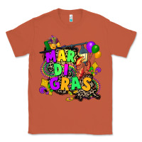 Louisiana Map Mardi Gras Classic Tee | Teevron