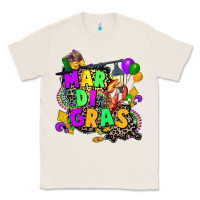 Natural louisiana map mardi gras Classic Tee - CowGirlArtShop