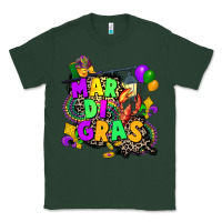 Sports Green louisiana map mardi gras Classic Tee - CowGirlArtShop
