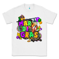 White louisiana map mardi gras Classic Tee - CowGirlArtShop