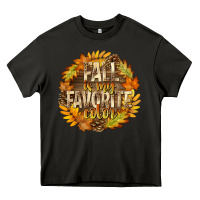Asphalt Fall Is My Favorite Color Heavy Core Tee - texasbilliewilder