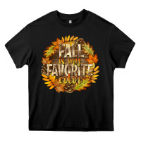 Black Fall Is My Favorite Color Heavy Core Tee - texasbilliewilder