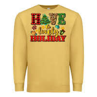 Antique Gold have a lovely holiday with gloves Premium Sweatshirt - AdoDesignShop