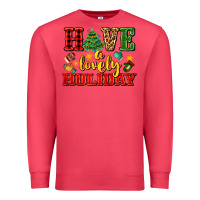 Cardinal have a lovely holiday with gloves Premium Sweatshirt - AdoDesignShop