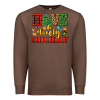 Chestnut have a lovely holiday with gloves Premium Sweatshirt - AdoDesignShop