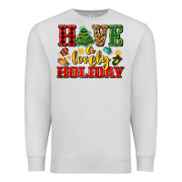 Dove Grey have a lovely holiday with gloves Premium Sweatshirt - AdoDesignShop