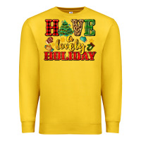 Lemon have a lovely holiday with gloves Premium Sweatshirt - AdoDesignShop
