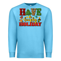 Ocean Blue have a lovely holiday with gloves Premium Sweatshirt - AdoDesignShop
