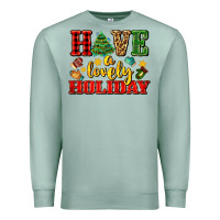 Seafoam have a lovely holiday with gloves Premium Sweatshirt - AdoDesignShop