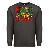 Smoke have a lovely holiday with gloves Premium Sweatshirt - AdoDesignShop