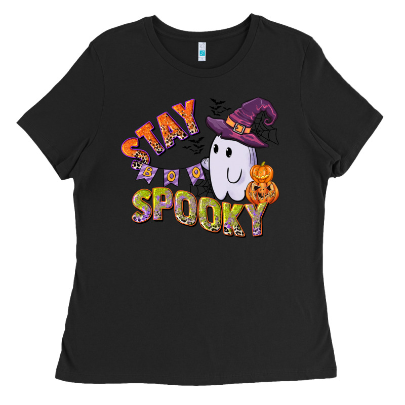 Stay Spooky Ladies Tee by CowGirlArtShop | Teevron