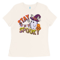 Bone stay spooky Ladies Tee - CowGirlArtShop
