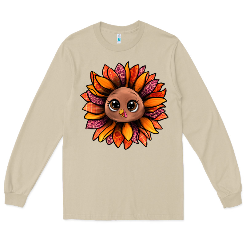 Turkey Sunflower Bbs Long Sleeve Tee by BundleAndBundleShop | Teevron