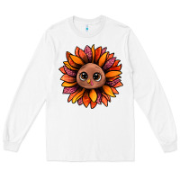 White turkey sunflower bbs Long Sleeve Tee - BundleAndBundleShop