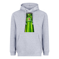 Heather Grey green beer Heavyweight Hoodie - AdoDesignShop