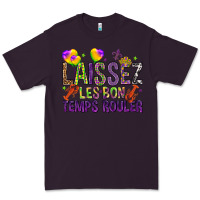 Plum Loissez les bon temps rouler with balloon Premium Tee - HowdyJamesFarm