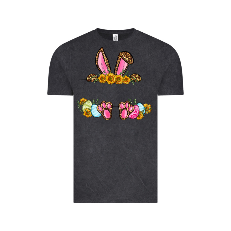 Western Easter Bunny Name Frame Vintage Tee by OliviaCreatesArt | Teevron