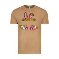 Vintage Camel Western Easter bunny name frame Vintage Tee - OliviaCreatesArt