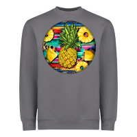 Storm pineapple leopard Heavyweight Sweatshirt - BarkalooDesign