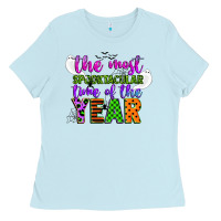 Baby Blue the most spooktacular time of the year Ladies Tee - CowGirlArtShop