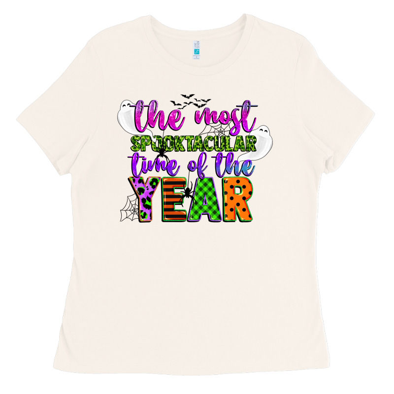 The Most Spooktacular Time Of The Year Ladies Tee by CowGirlArtShop | Teevron