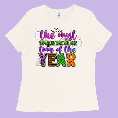 The Most Spooktacular Time Of The Year Ladies Tee Designed By Cowgirlartshop