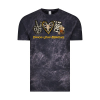 Cloud Black Peace Love Missouri Vintage Tee - Jasminsmagicworld